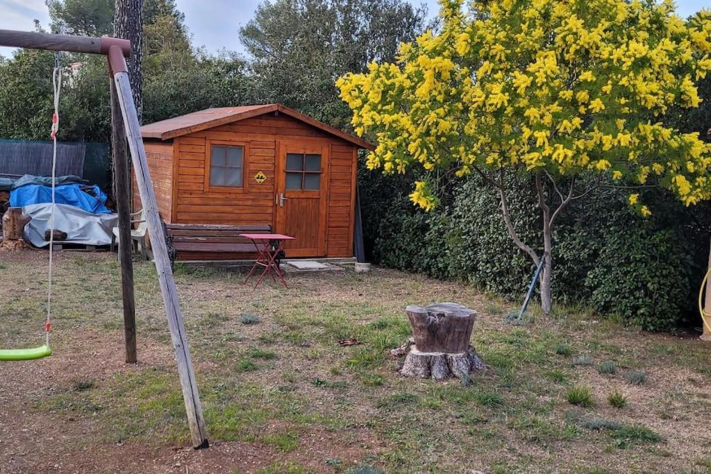 Appartement Dans Une Villa Au Coeur De La Provence Trans-en-Provence Buitenkant foto
